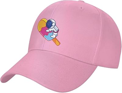 Cute Astronaut Hugging Ice Cream Baseball Cap Women Men Hat Truck Driver Baseball Caps Adjustable Dad Hats