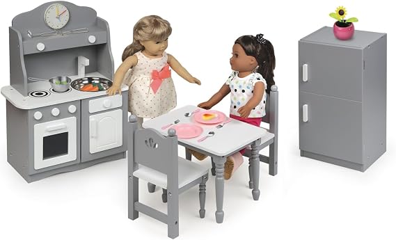 Badger Basket Doll Kitchen Furniture Set for 18" Dolls