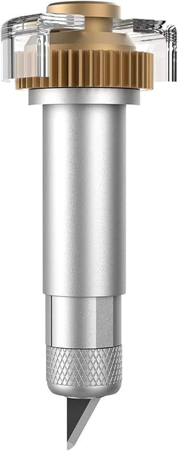 Knife Blade and Drive Housing, for Cricut Maker 3/4 or Maker Is An Essential Accessory Tool. Ideal for Cutting Wood, Mat Board, Chipboard, Leather, More, It Excels At Creating Models, Leather Goods
