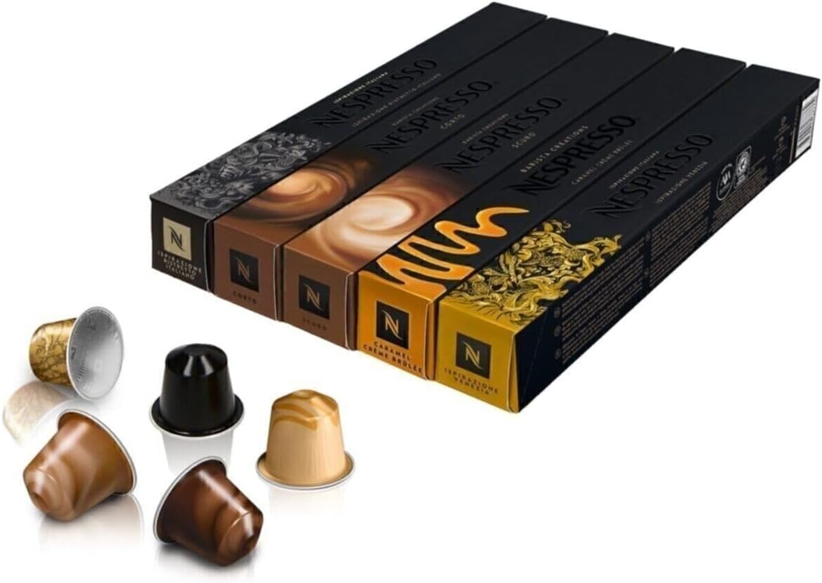 Nespresso Mükemmel Sütlü Tatlar Serisi Kapsül Kahve 5’li Set
