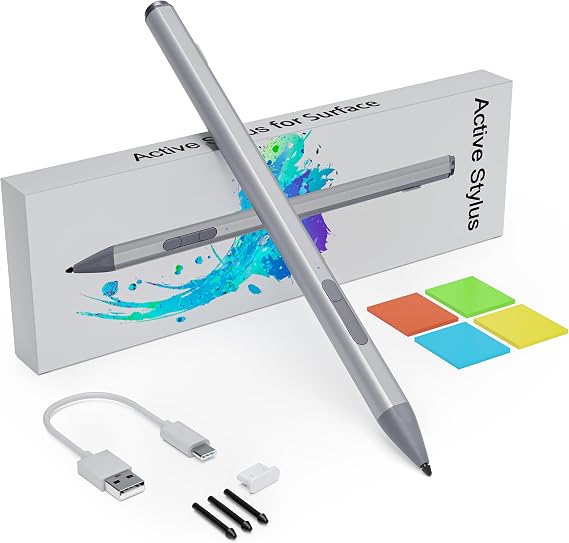 Surface Stylus for Pro/Go Devices, Compatible with Windows 11/10/8/7/6/5/4/3