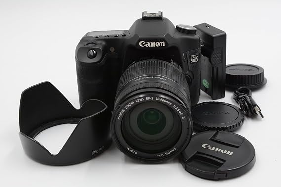 Canon EOS 50D 15.1MP Digital SLR Camera with EF-S 18-200mm f/3.5-5.6 IS Standard Zoom Lens