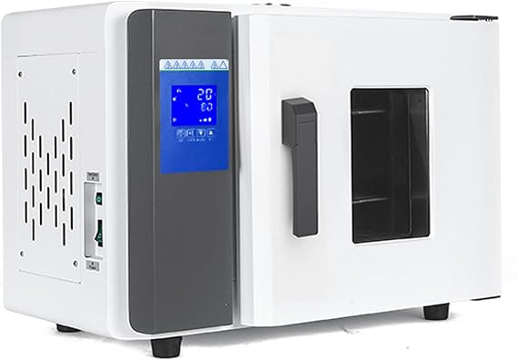 Lab Forced Air Convection Drying Oven, 600W Constant Temperature Digital Display, Blast Drying Oven, Digital Laboratory Thermostat Electric Incubator Box, Zinc Plated