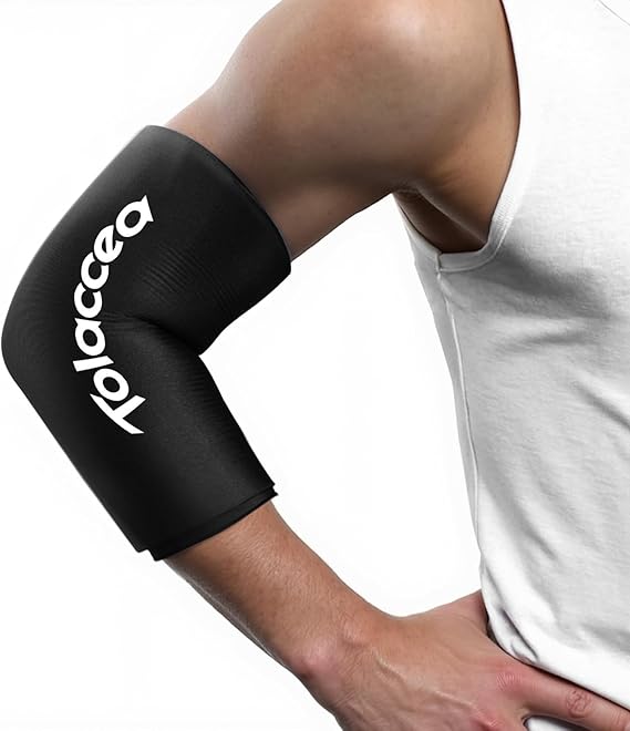 Elbow & Knee Ice Pack, Reusable Gel Cold Therapy Compression Sleeve Wrap