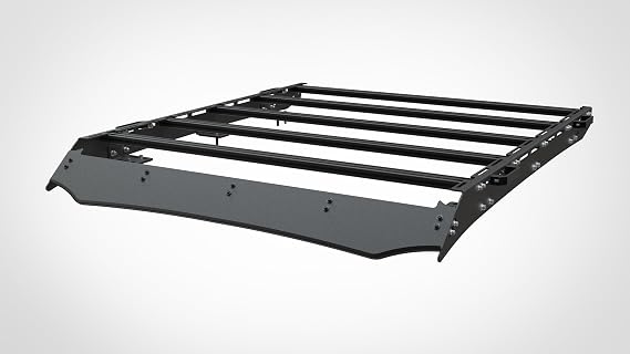 Roof Rack for Tacoma 1995-2004, 600 lbs Capacity, Black Aluminum