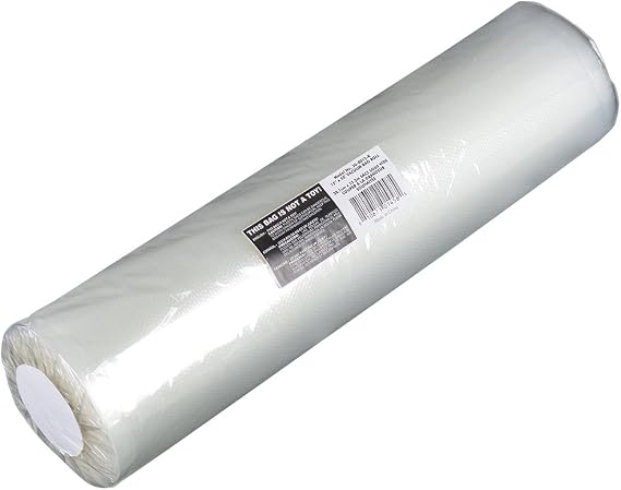 Weston 30-0015-W Vacuum Sealer Bags, 15" x 50' | Compatible With Other Brands | BPA-Free Material | Clear | 30-0015-W