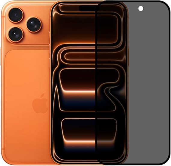 Tam Kaplayan Hayalet Parmak İzi Bırakmayan Safir Ekran Koruyucu Cam, iPhone 17 Pro Max İle Uyumlu