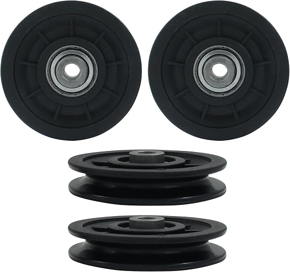 3.5Inch/90mm Nylon Bearing Pulley Wheel