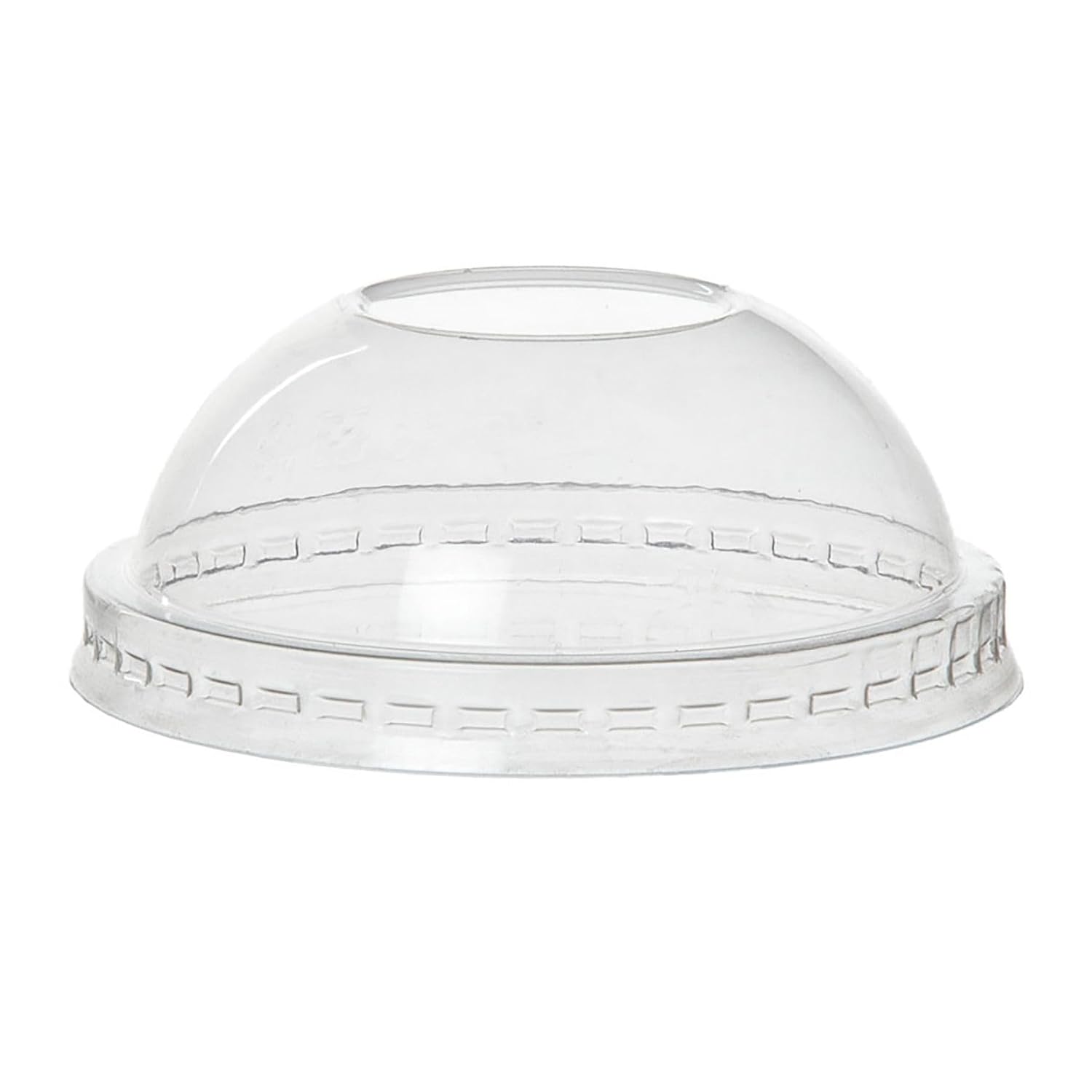 Eco-Products Compostable 4oz Paper Food Bowl Dome Lids, Case of 1000, Fits 4oz Round Containers, Renewable PLA Material Made from Plants, Cold Foods, Clear, ASTM Compliant, BPI-Certified