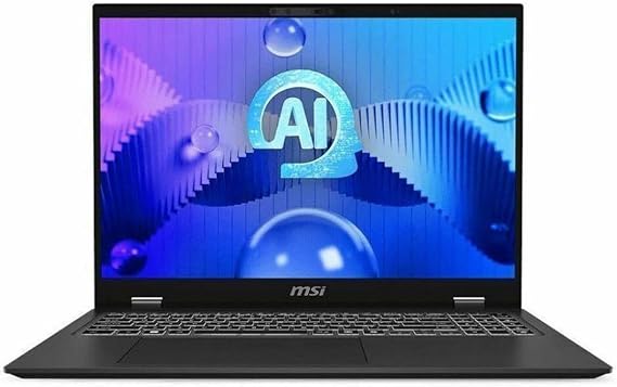 msi Prestige 16 AI Evo B1MG-048US 16" WQXGA Laptop, Intel Evo Core Ultra 9-185H 2.3GHz, 32GB RAM, 2TB SSD, Windows 11 Pro, Stellar Gray