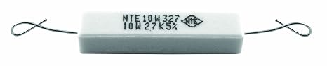 NTE Electronics 10WD20 Resistor, Wire Wound, Axial Leaded, 5% Tolerance, 0.2 Ohm Resistance, 10W, 550V (Pack of 2)