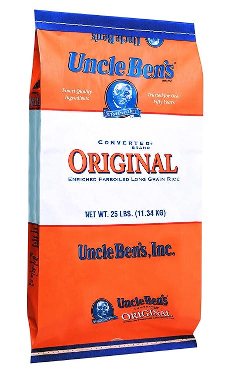 UNCLE BEN'S Converted Rice, 25 Pound