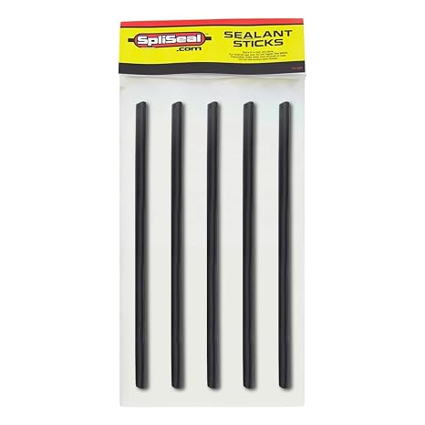 Weatherproof Sealant Sticks, Waterproof Sealing for Electrical Wiring and Automotive Repairs, Heat Applied Adhesive for Outdoor Use, Glue Gun Compatible, Potting Polymer Sealant Pack of 5