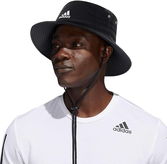 adidas Victory Bucket Hat (Black, One Size, Unisex, Sun Hat)