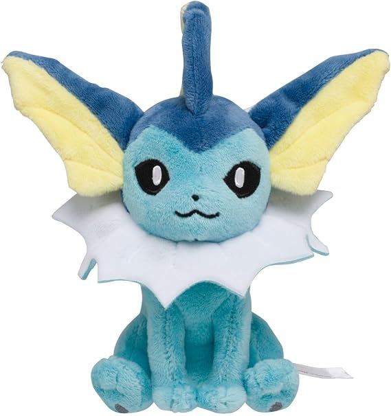 POKEMON Center Original Plush Fit Sitting Cuties Vaporeon