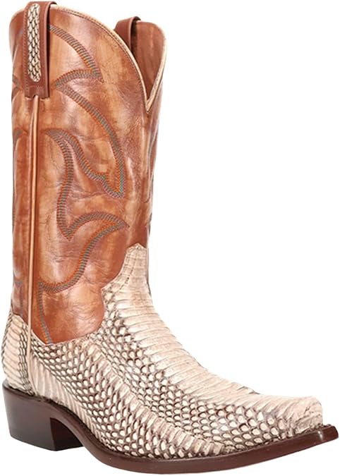 Dan Post Men's Men'S Exotic Cobra Western Boot Snip Toe - Dps1106