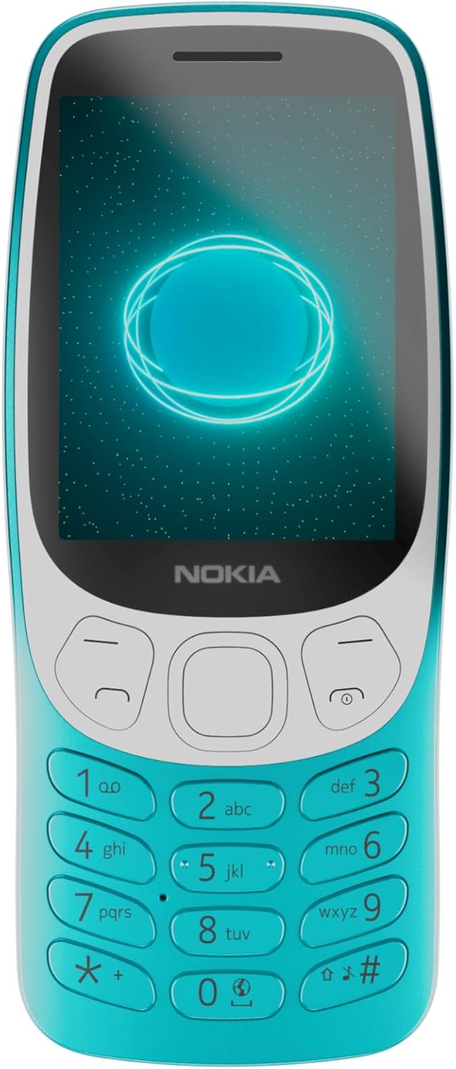 nokia 3210 dual 128mb 64mb ram scuba blue