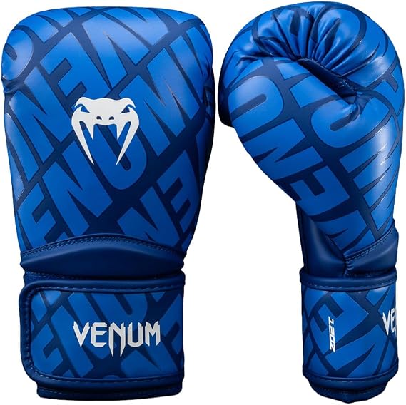 Venum Contender 1.5 XT 3D Boxing Gloves - Royal Blue-White 12-Ounce