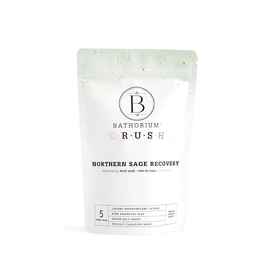 Bathorium Northern Sage Recovery Crush Bath Soak, 21 oz