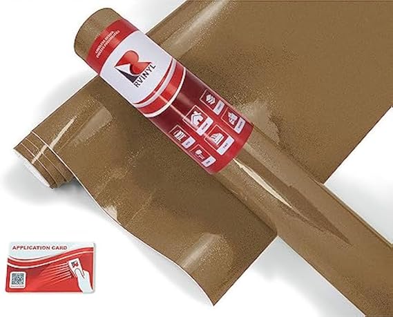 Avery Dennison SW900 215-M Gloss Metallic Gold Supreme Wrapping Film Vinyl Vehicle Car Wrap Sheet Roll - (12" x 60")