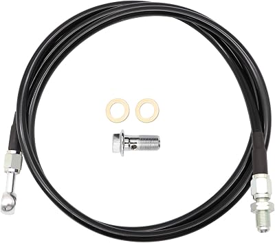 FZJDSD Stainless Steel Clutch Line 55 inch Compatible with Honda Civic 1992-2000 Compatible with Honda Del Sol 1993-1997 Compatible with Acura Integra 1994-2001 BD Series Motors