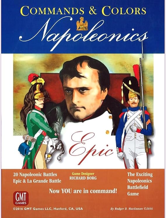 GMT Games Commands & Colors: Napoleonics Expansion 6: Epic Napoleonics (2nd Printing)