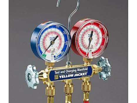 Yellow Jacket 41866 2-V R600A BAR/KP/PSI /C