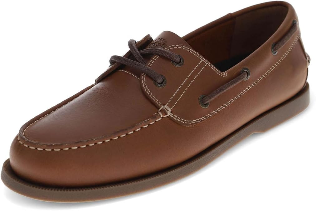 DOCKERS Mens Vargas Classic Leather Boat Shoe