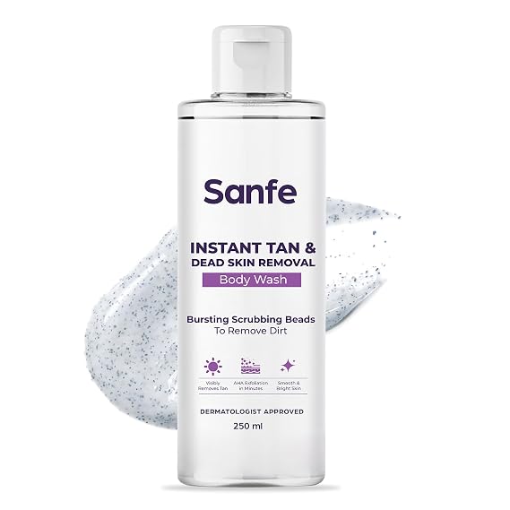 Sanfe Exfoliating Body Wash 250ml