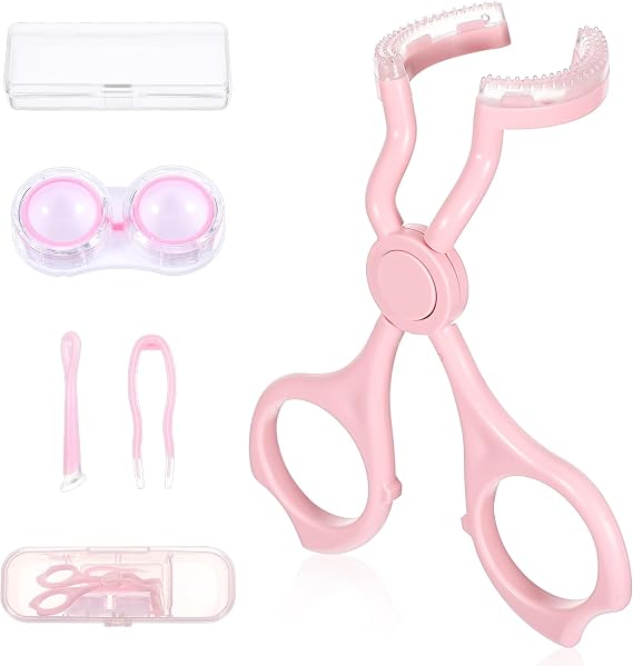 Contact Lenses Applicator Tool,Contact Lens Applicator for Soft Lenses,Includes Eye Opener,Tweezers,and Contacts Lens Case,Contacts Tool Remover Plunger Suction Cup