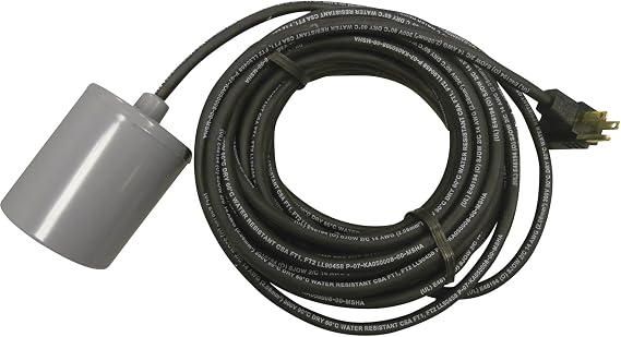 Tsurumi Float Switch - for Item Number 14037, Tsurumi 1 HP Sand/Trash Pump, Model Number TS-302