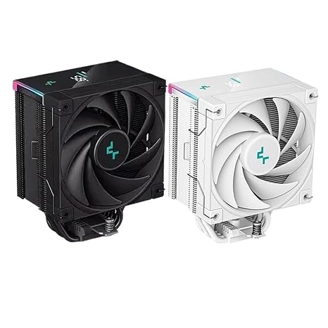 AK500S Digital Display CPU Cooler 5 Heat Pipes TDP 240W Cooling ATX PC Radiator for LGA1700/1200 115X AM4 AM5(AK500S Digital Black)