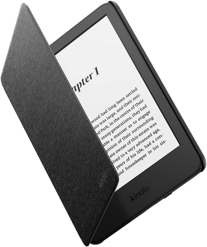 Amazon Kindle Case, Thin and Lightweight, Foldable Protective Cover - Fabric