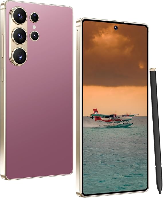 26 Ultra 16+1TB Smartphone -6.99-inch Display, Built-in Pen,Android 15, 7000mAh Battery, 68MP+108MP Dual Camera/Dual SIM/Fingerprint Lock/Face (Rose)