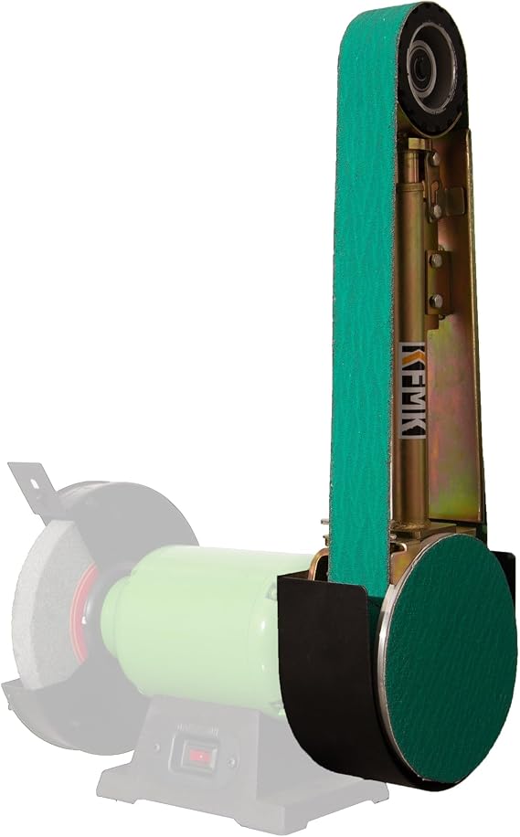 2"x48" Belt Grinder Attachment for Bench Grinders, 2x48 Inch Belt and 7 Inch Disc Sander Attachment for Bench Grinders with 5/8" Arbor