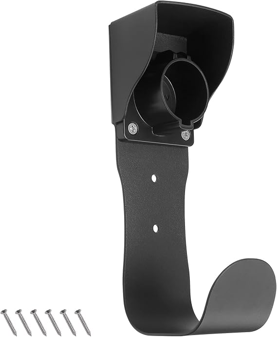 BougeRV EV Charger Holder SAE J1772 EV Charger Holster Wall-Mount Electric Vehicle Connector Nozzle Holster Dock