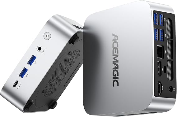 ACEMAGIC K1 Mini PC, Ryzen R2544 16GB DDR4 1TB SSD Windows 11 PRO