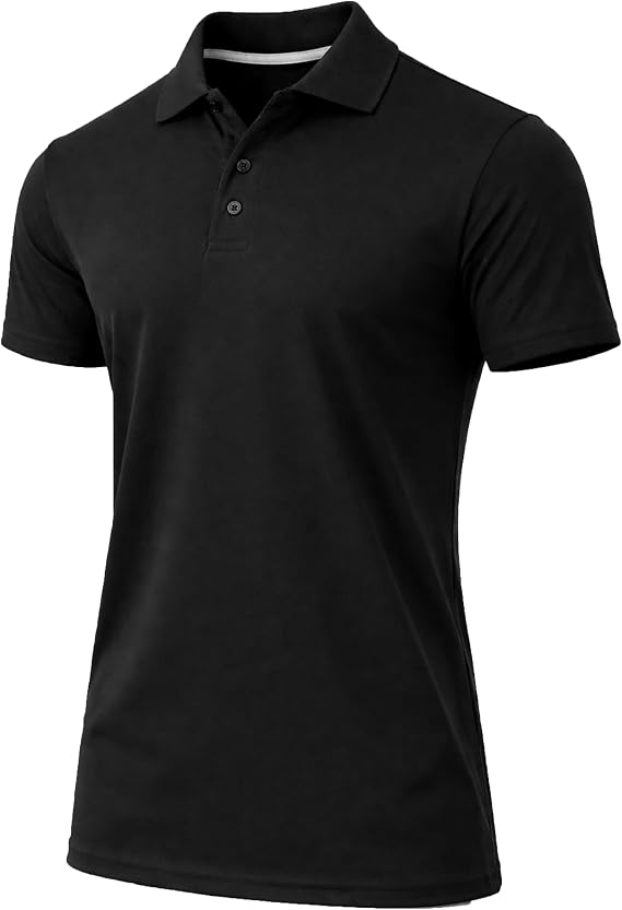Galaxy by Harvic Men's Tagless Moisture Wicking Polo Shirt (S-3XL)