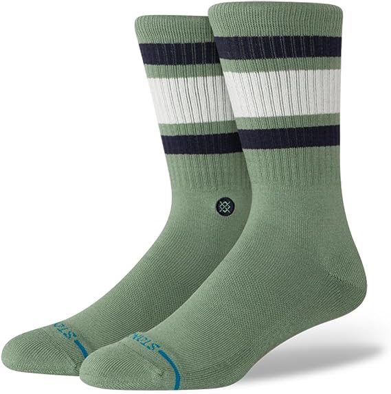 Stance BOYD ST CREW SOCKS GRN-GREEN M