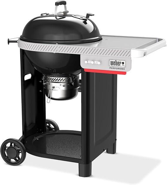 Weber Performer Charcoal Grill 57 cm with Trolley and Wheels