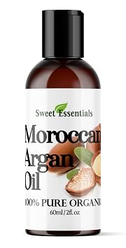 Premium Organic Moroccan Argan Oil | 2oz | Imported from Morocco | From Raw Unroasted Nuts | 100% Pure | Cold Pressed | Miracle Oil For Every Skin Condition, Hair, Nails, Anti-aging & More