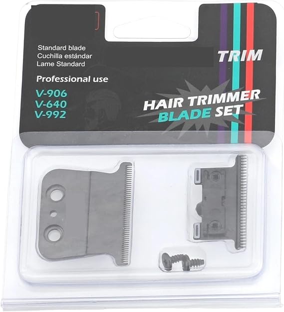 Hair Clipper Blade, Compatible for VGR, V-001 V-003 V-906 V-640 V-015 V-377 V-378 V-393 V-933 V-937 V-880(V-906 Blade)