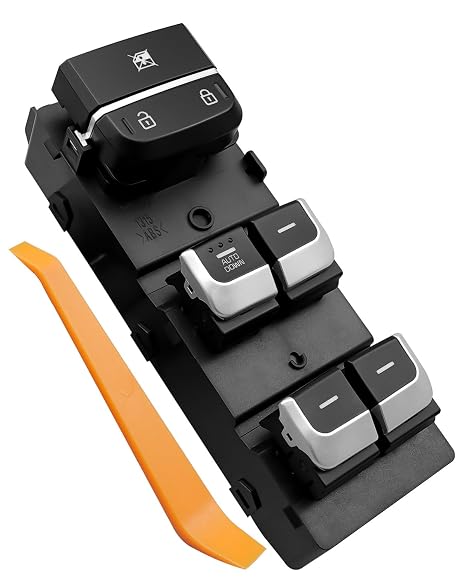 Master Power Window Switch Fit for Kia Optima 2016-2018, Replace 93571D4000 | Replace 1S16481, Front Left Side Door Window Switch, Restore Smooth Window Control Operation