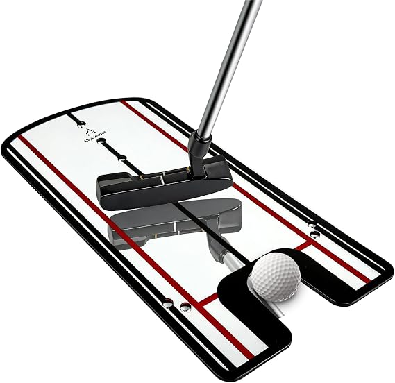 Putting Mirror Alignment Aid Golf Practice Tool