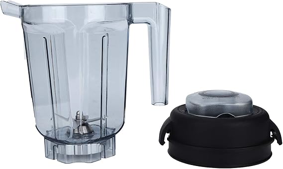 Transparent Food Blender Container, Fit for Vitamix Series Blending Cup Starter Kit with Blade Lid Replacement Accessories Fit for Vitamix Container 32oz(0.9L)
