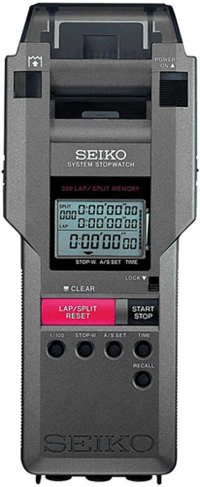 Seiko Timers 300 Lap Memory Stopwatch w Printer System