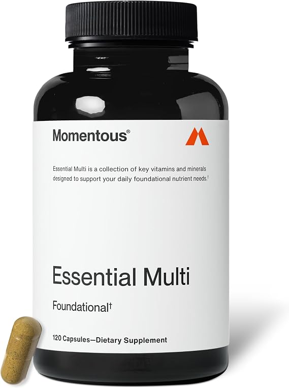 Momentous Essential Multivitamin for Women & Men, Complete Mineral Complex