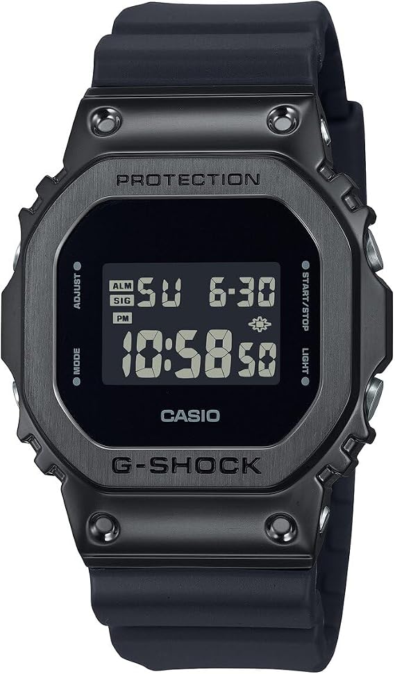 Casio GM-5600UB-1DR Kol Saati, G-Shock, Digital, Siyah, Erkek
