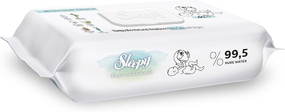 Sleepy Bio Natural Yenidoğan Islak Bebek Bakım Havlusu 6x40 (240 Yaprak)