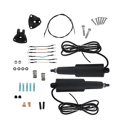 WFLNHB Black 12V Boat Electric Kit Replacement for Bennett Trim Tabs 15064-001